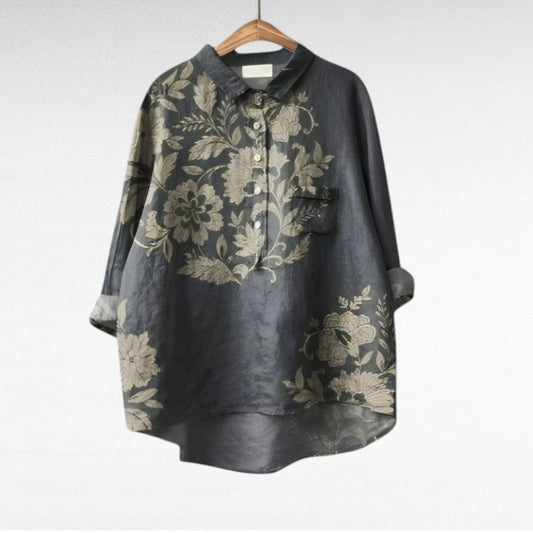 Vanluxe| Klassieke Bloemenblouse