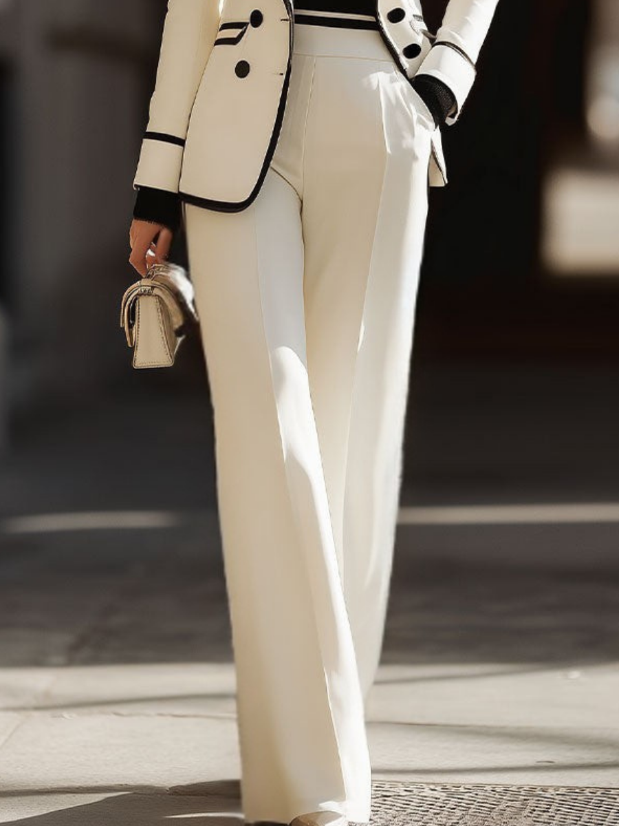 Hildegarda – ensemble de costume à double boutonnage