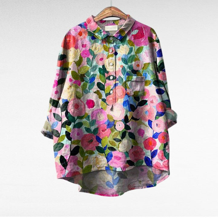 Vanluxe | Klassieke Bloemenblouses