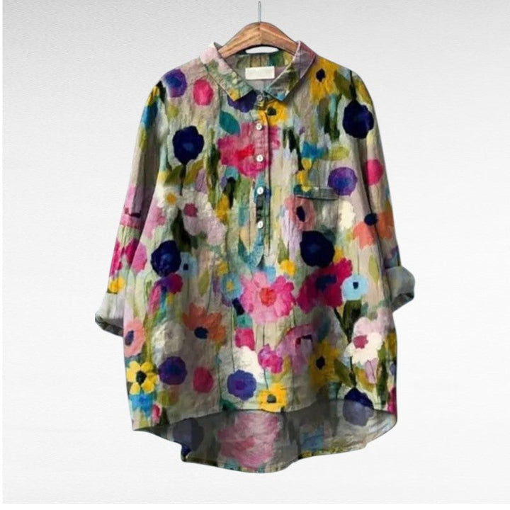 Vanluxe | Klassieke Bloemenblouses