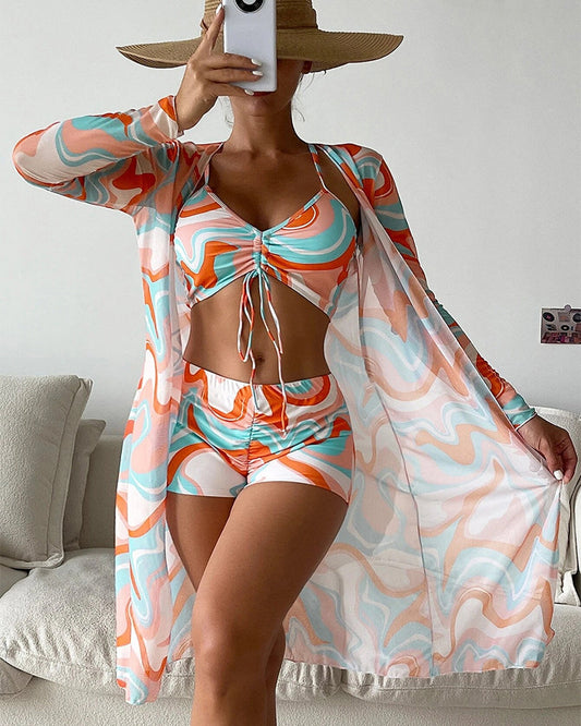 Bloom | 3-Delige Bikini Set met Print