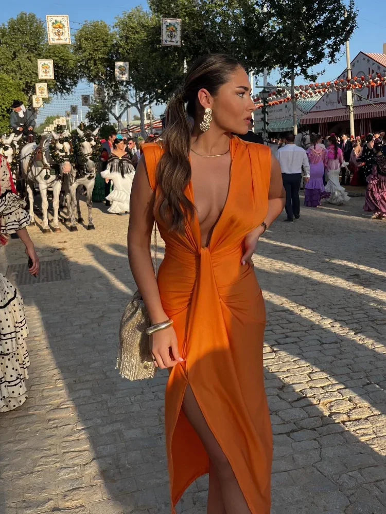 Sophia™ | Robe Plissée Élégante