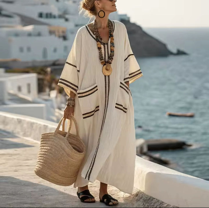 Élégante Mary - Robe longue de plage pour un look estival à la mode