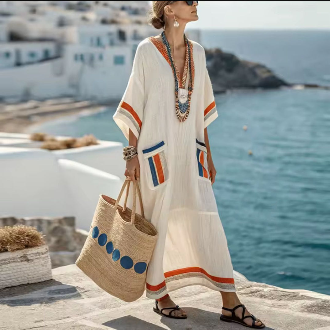 Élégante Mary - Robe longue de plage pour un look estival à la mode