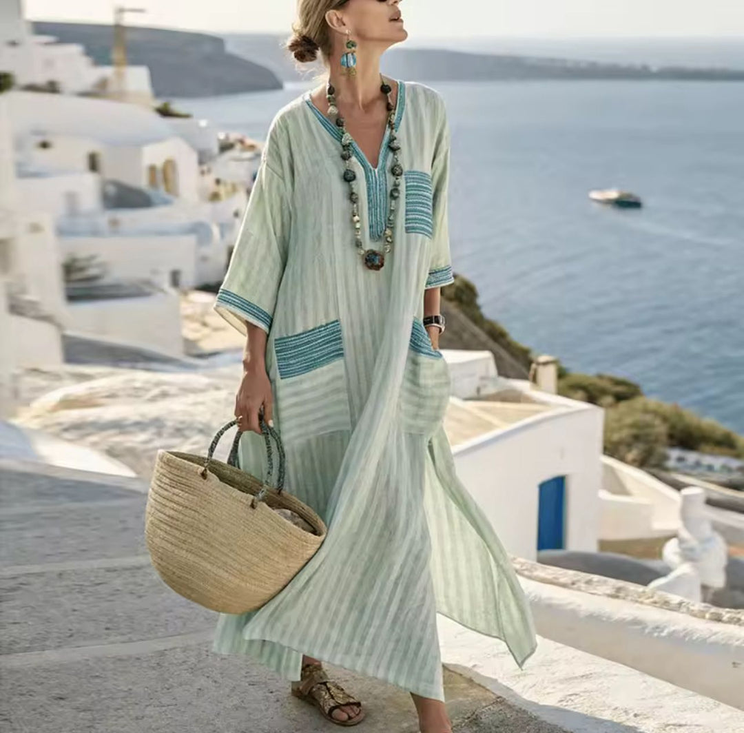 Élégante Mary - Robe longue de plage pour un look estival à la mode