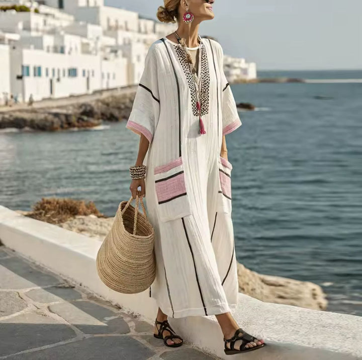 Élégante Mary - Robe longue de plage pour un look estival à la mode