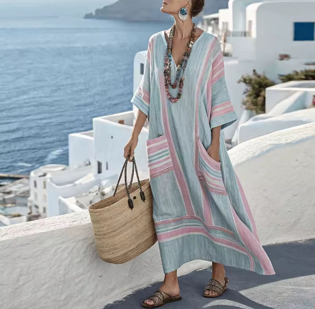 Élégante Mary - Robe longue de plage pour un look estival à la mode